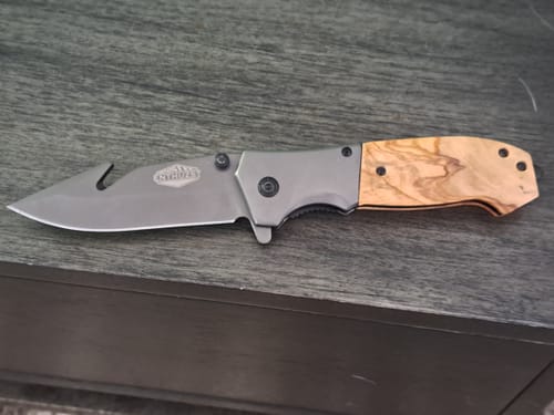 Customer photo review of HOLY GRAIL™ POCKET KNIFE