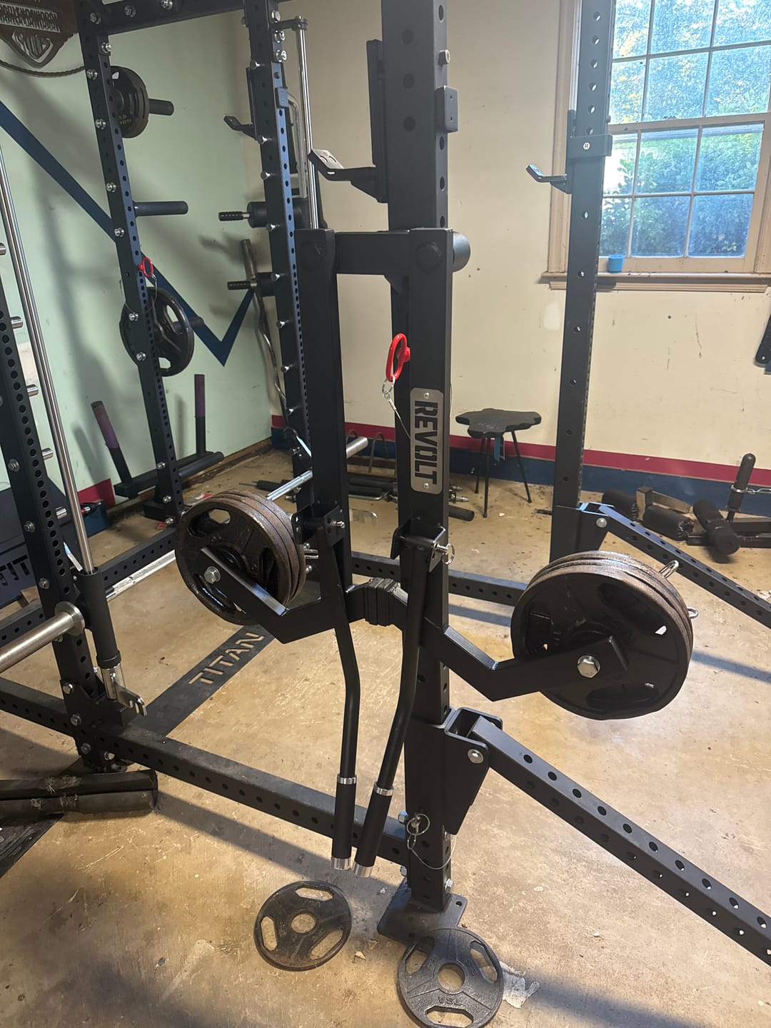 Customer photo review of Revolt Lateral Raise Attachment
