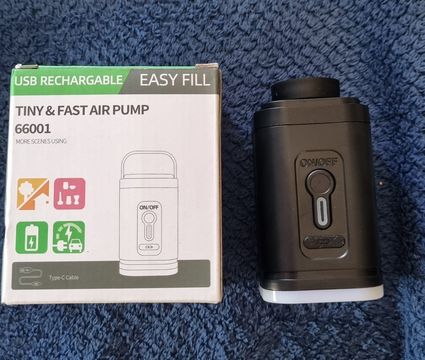 Customer photo review of Air Pump | Aspiradora Portátil