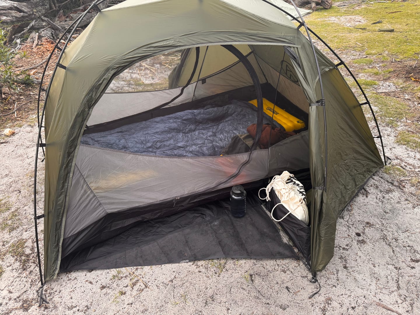 Customer photo review of Lightweight Tent - 2P
