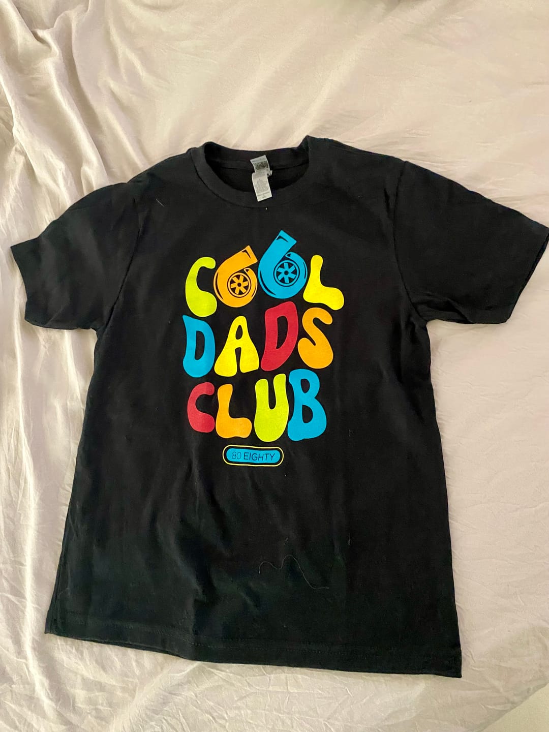Customer photo review of 80Eighty® Youth Cool Dad Shirt