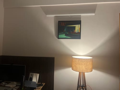 Customer photo review of Nighthawks 1942, Edward Hopper Painting