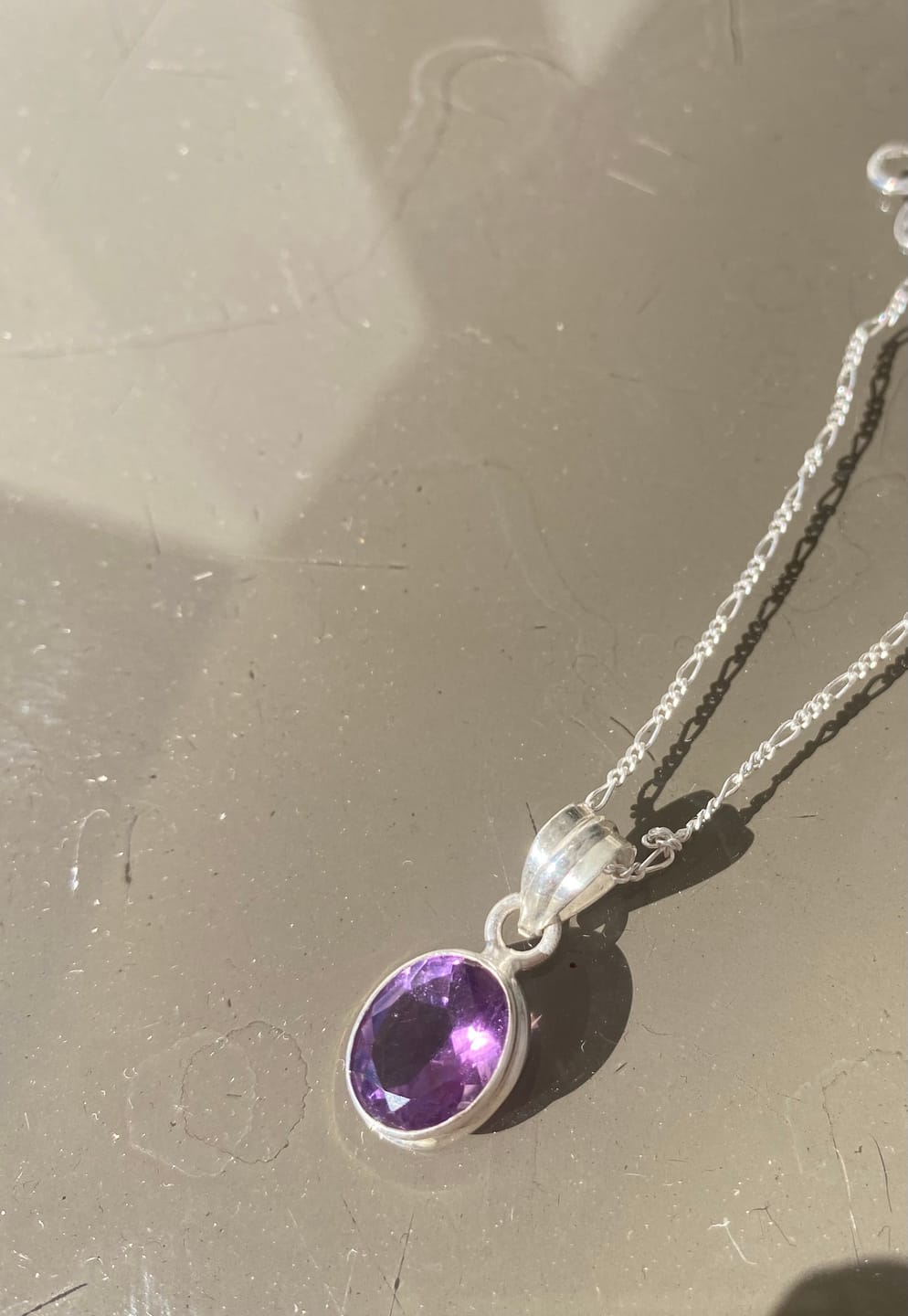 Customer photo review of Colgante Amatista | Relajación - Equilibrio