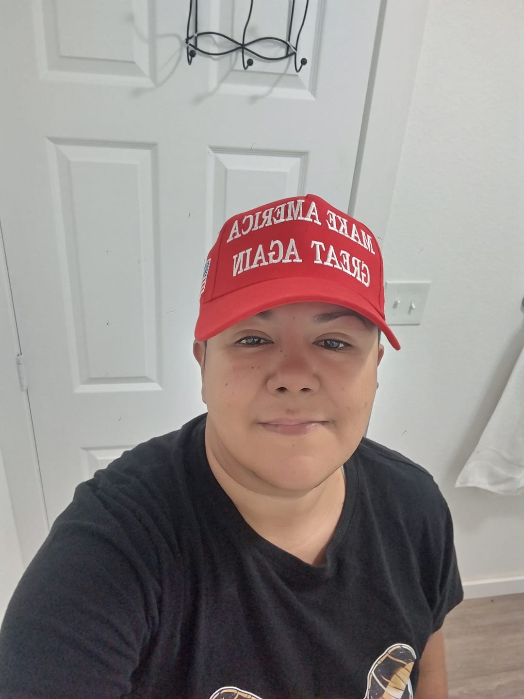 Customer photo review of New MAGA 45 47 Red Hat