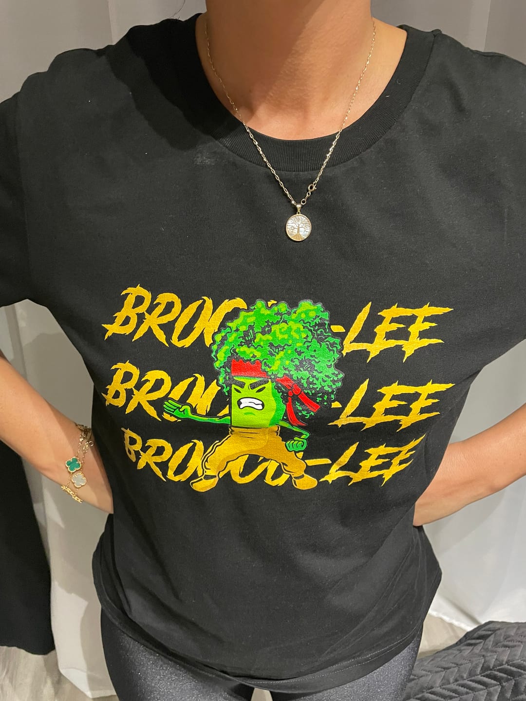 Customer photo review of Brocco Lee - Premium Shirt