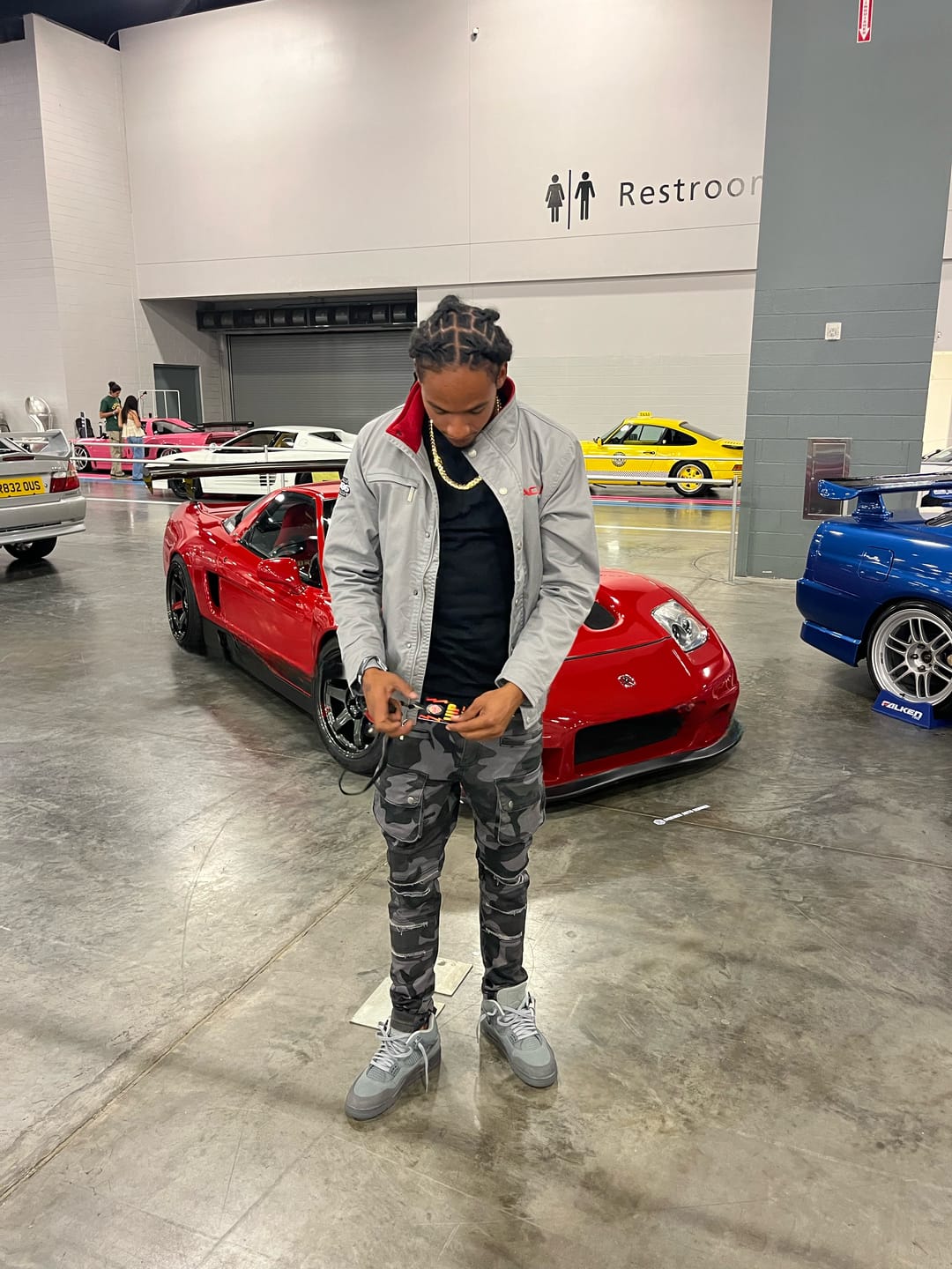 Customer photo review of 1986 Vintage Acura Twill Jacket