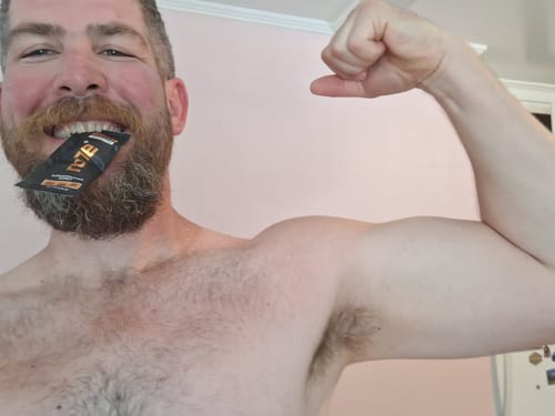 Customer photo review of 100mg Caffeine - Classic - SuperCharged Honey (20-Pack)