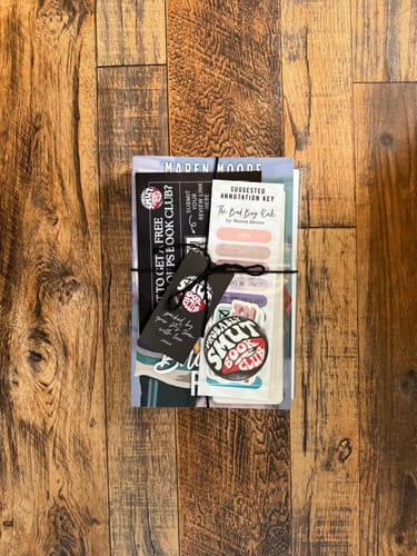 Customer photo review of smut slut book club subscription