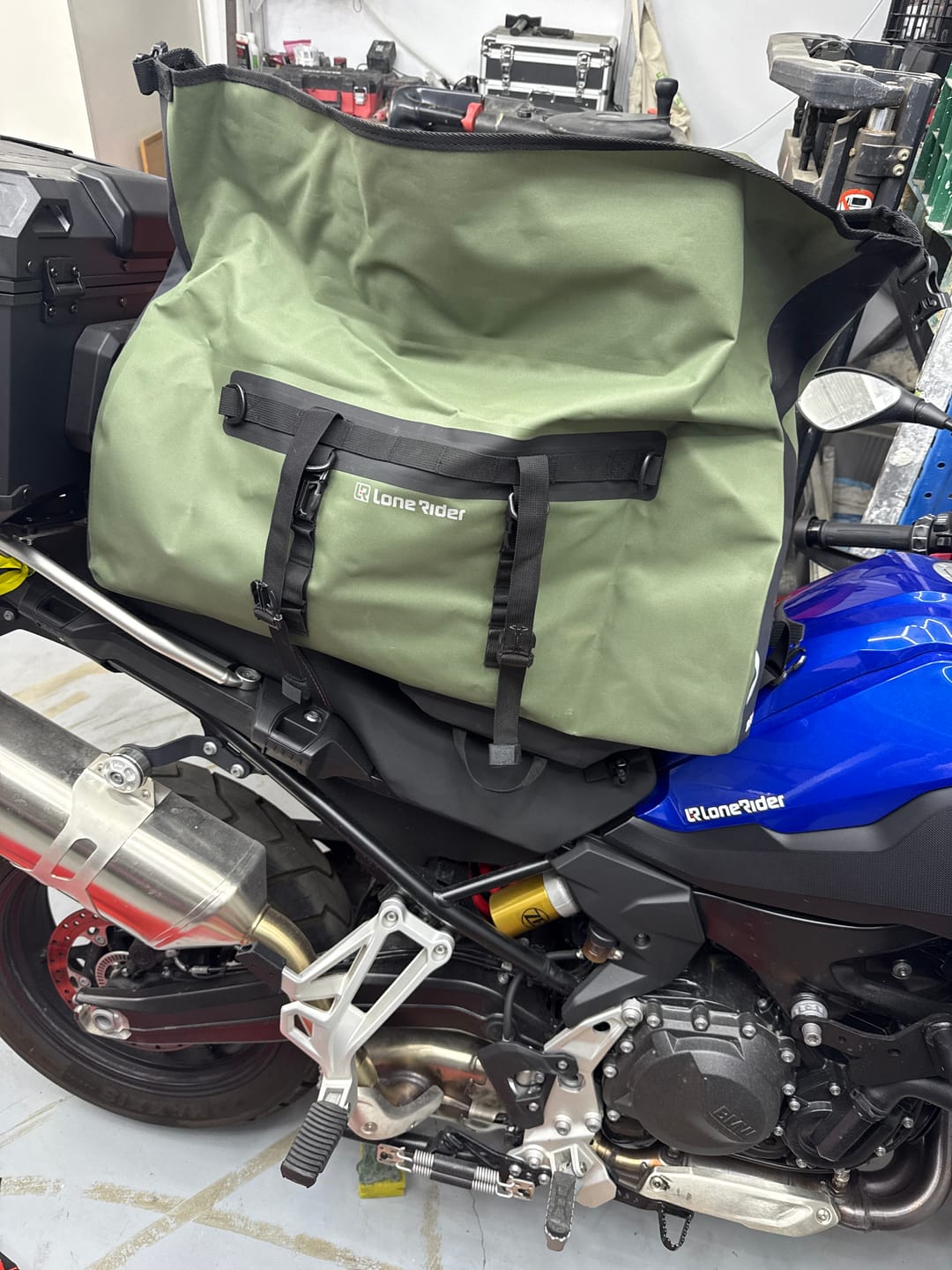 Customer photo review of Explorer Duffel Dry Bag