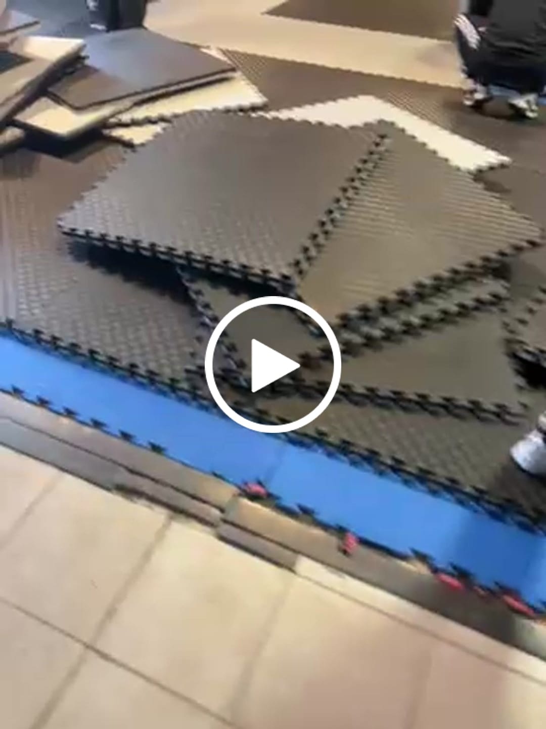 Customer video review of Puzzle Matte | 100cm x 100cm | Just-Mats