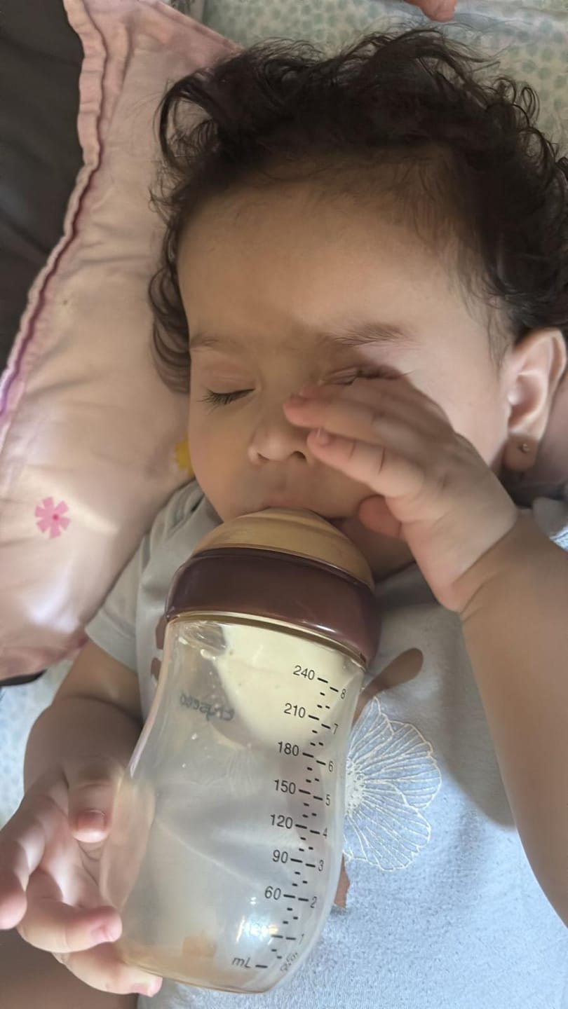 Customer photo review of Toddler Nutritional Drink (14.1 oz)