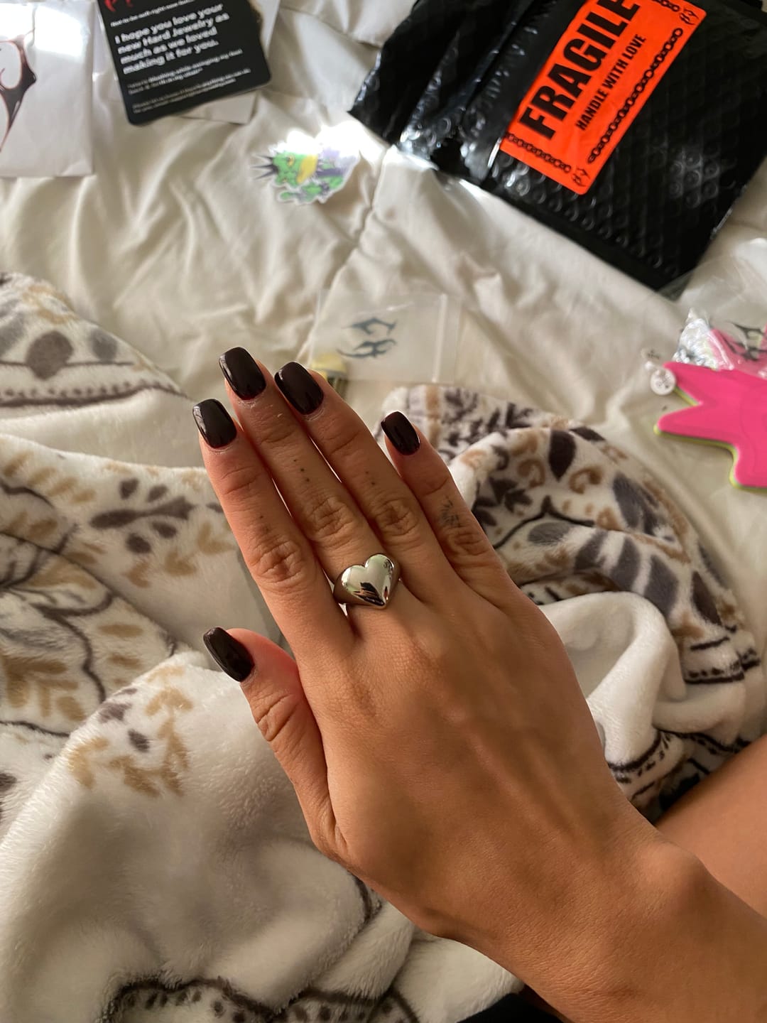 Customer photo review of HEART RING