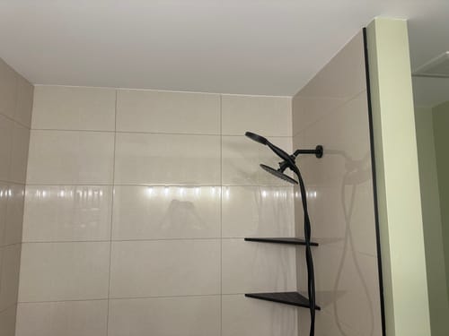 Customer photo review of 1-Spray Dual Shower Head Set
