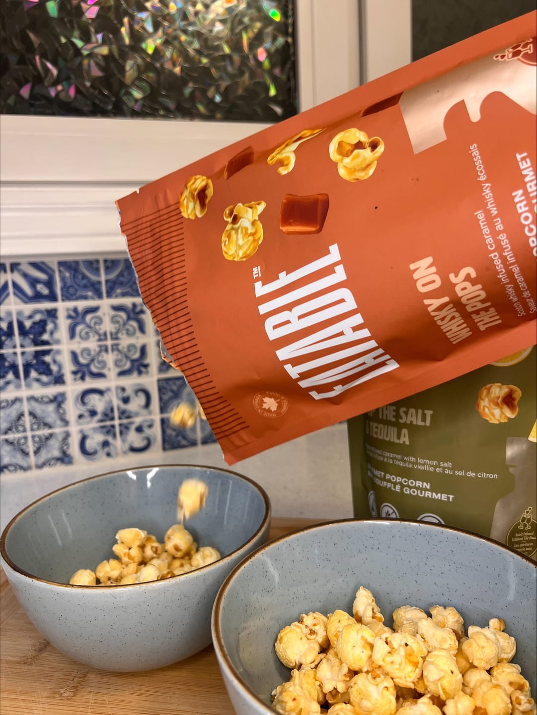 Customer photo review of Whisky on the Pops (125g) - Scotch Infused Caramel Popcorn