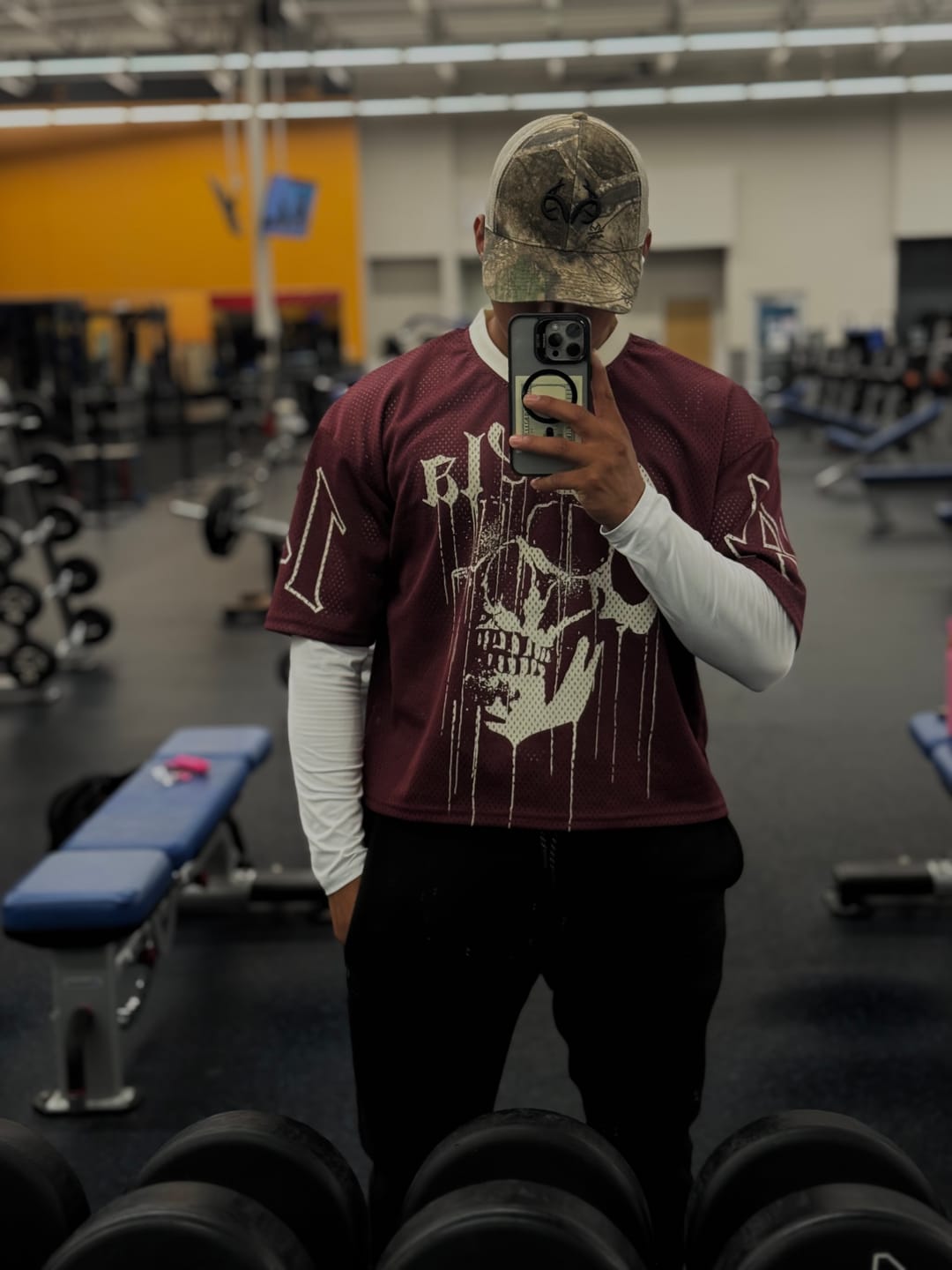 Customer photo review of 4015 - Drippy Skull Jersey