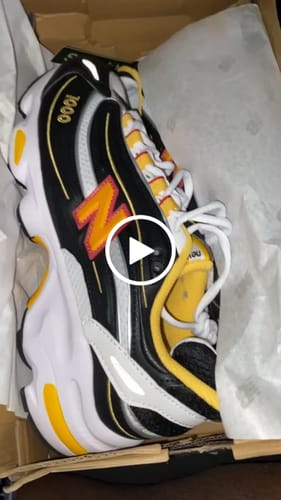 Customer video review of New Balance 1000 Black Yellow