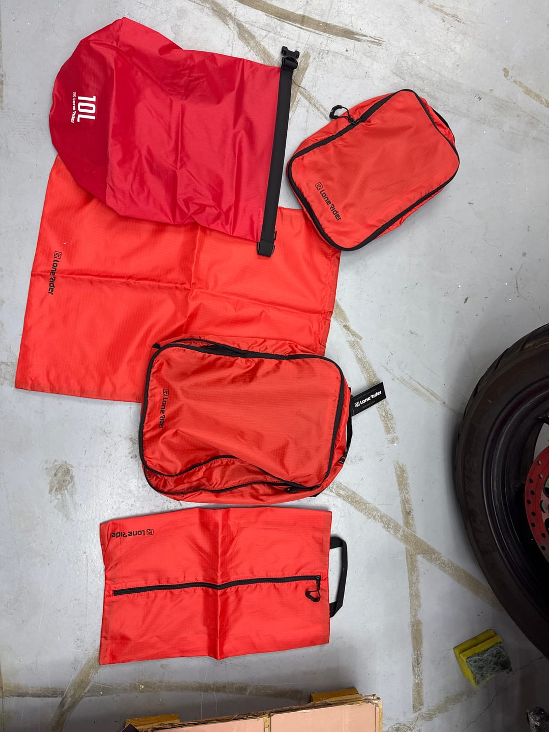 Customer photo review of Travel Packing Cubes - Ultimate Travel Packing Set