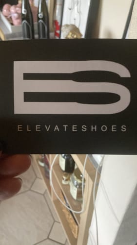 Customer photo review of ELEVATESHOES WHITE CLASSY