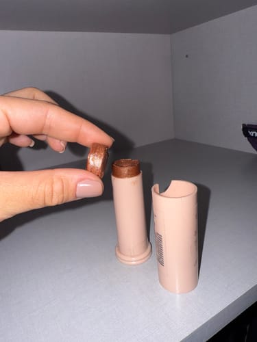 Customer photo review of Bastão Iluminador Dourado