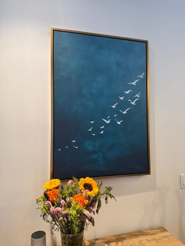 Customer photo review of Seabound Print