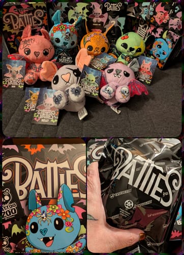 Customer photo review of Batties Plush Pendant Blind Box