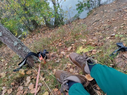 Customer photo review of Vaistoa Uoma 2 -paljasjalkavaelluskengät