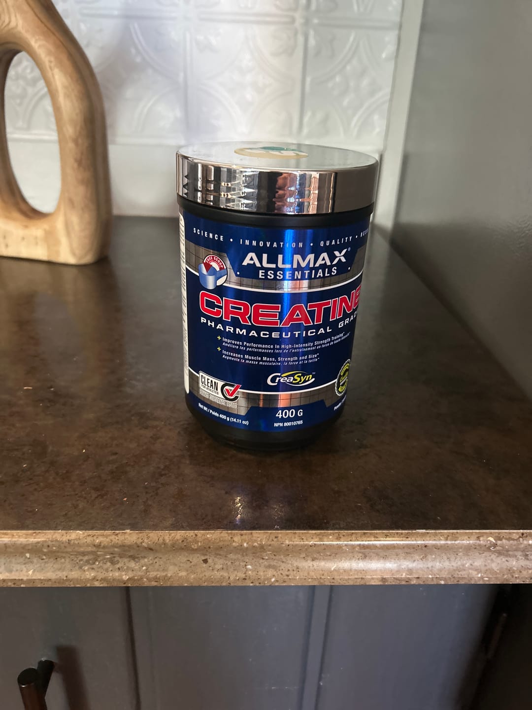 Customer photo review of Allmax - Creatine Monohydrate - 100g-1000g