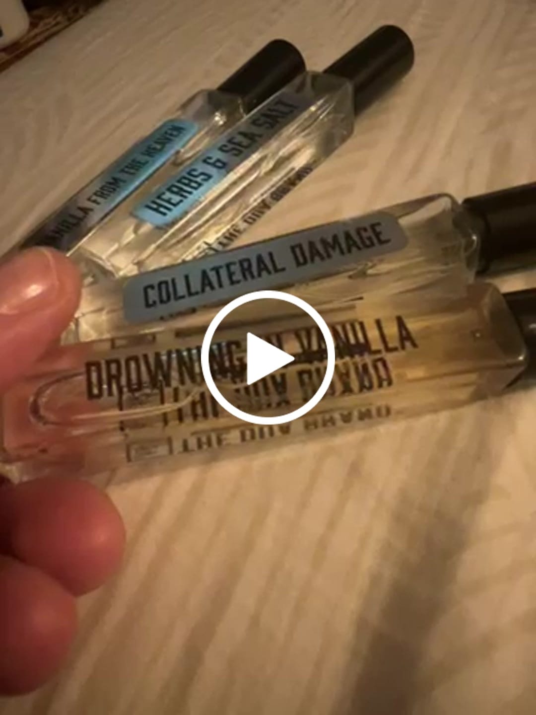 Customer video review of Drowning in Vanilla