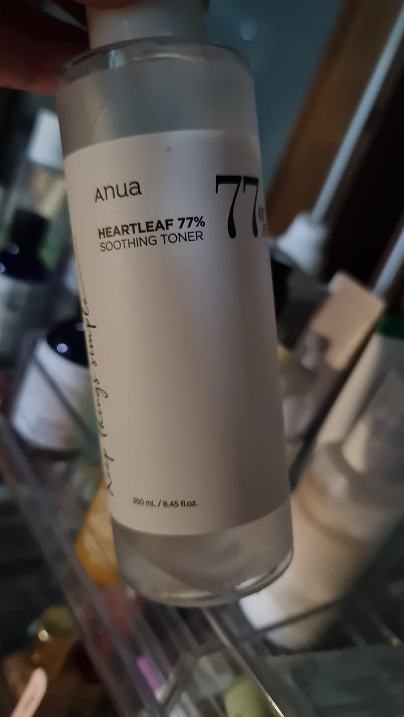 Customer photo review of Nomierinošs toniks Anua Heartleaf 77% Soothing Toner