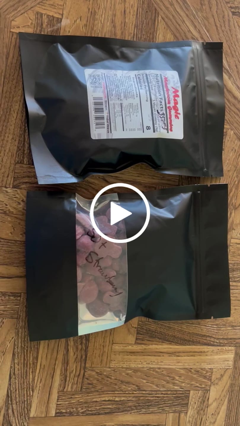 Customer video review of Bulk Magic Mushroom Gummies - 50% Off