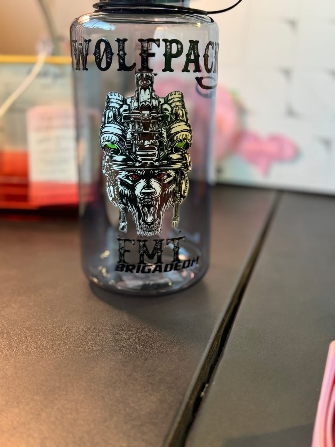 Customer photo review of Custom UV DTF Wrap or Decal
