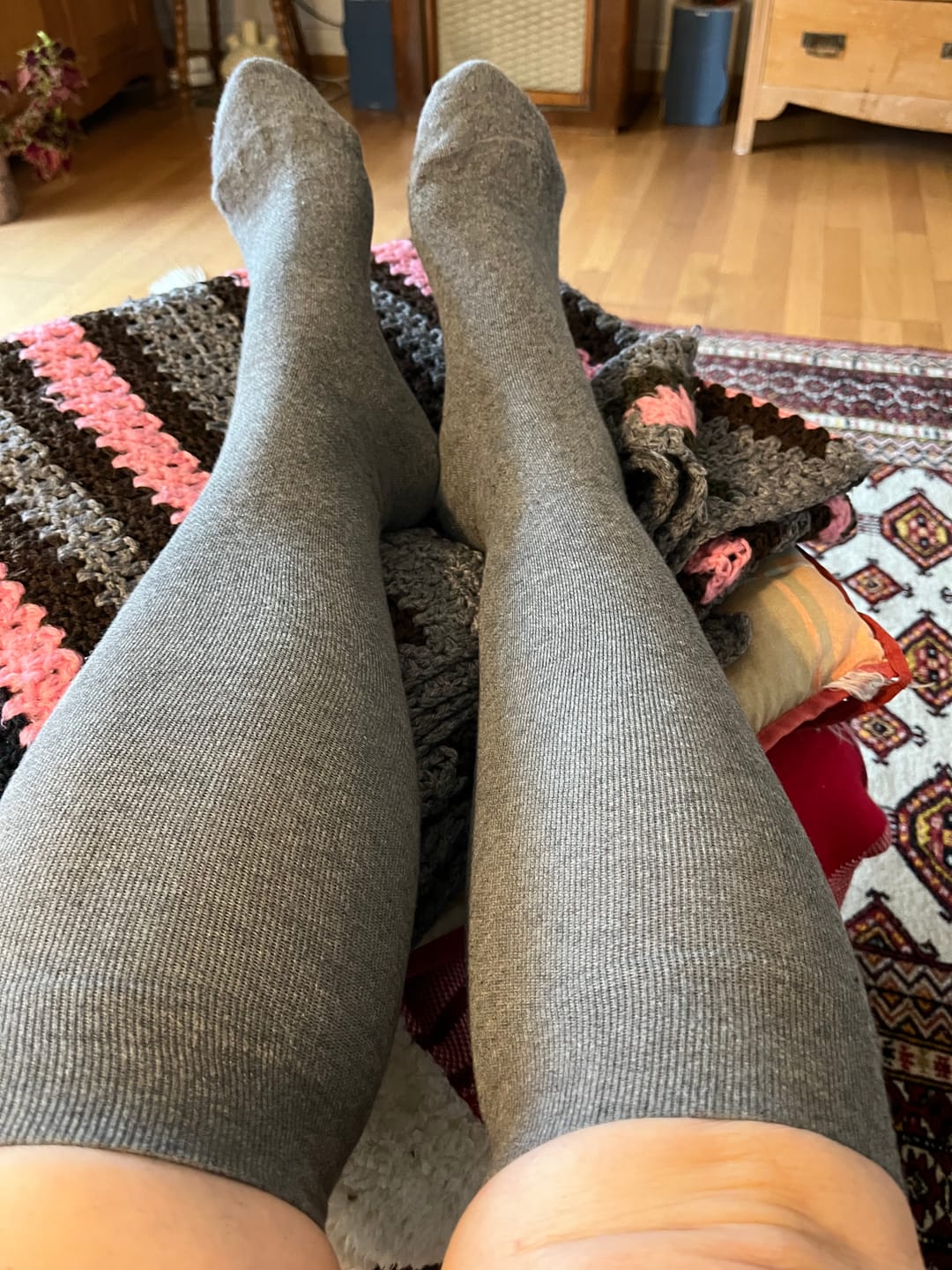 Customer photo review of VitalFlowPro™️  Premium Kompressionsstrümpfe