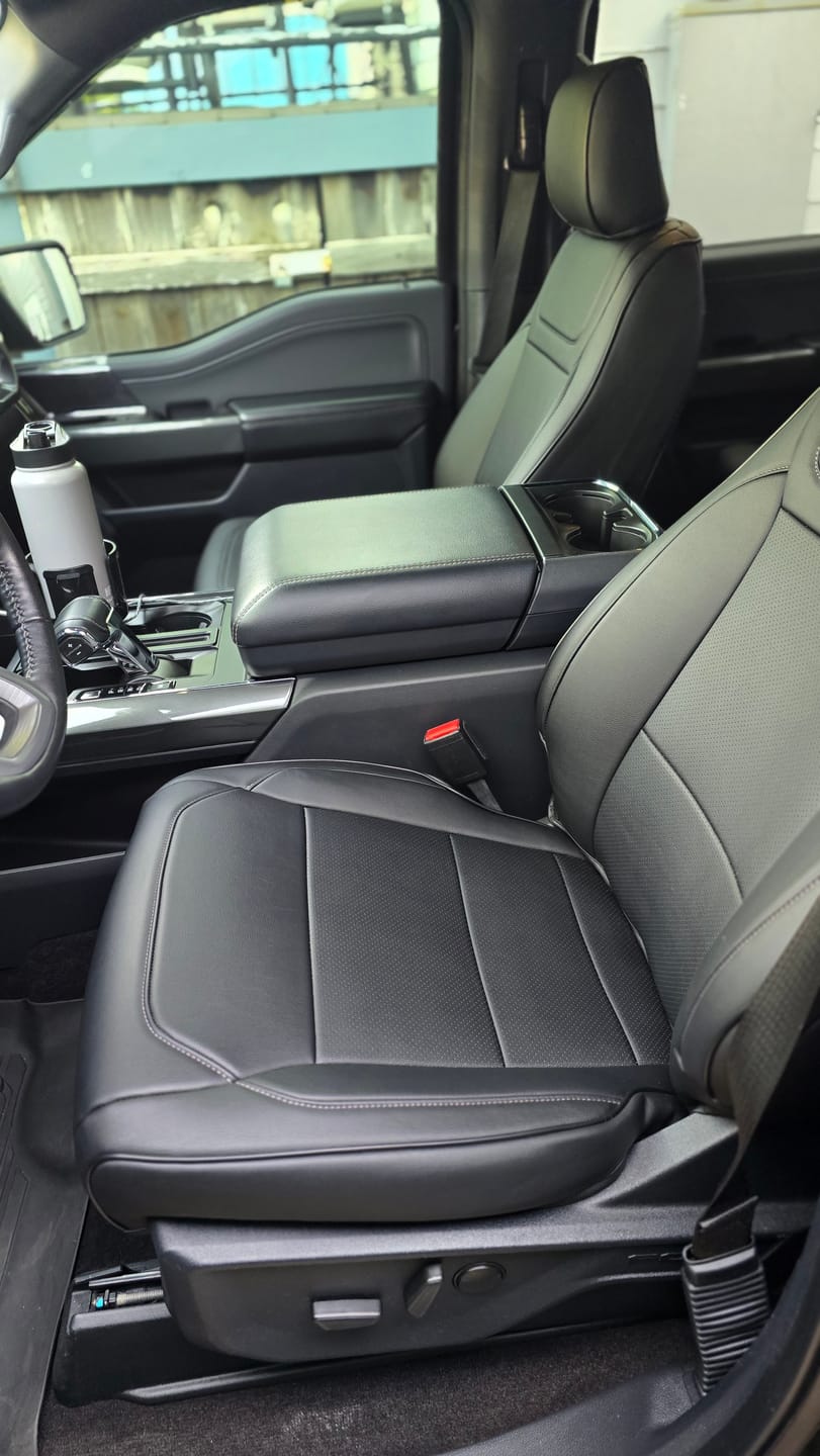 Customer photo review of 2021+ Ford F150 / 23+ F-250 F-350 Custom Seat Covers