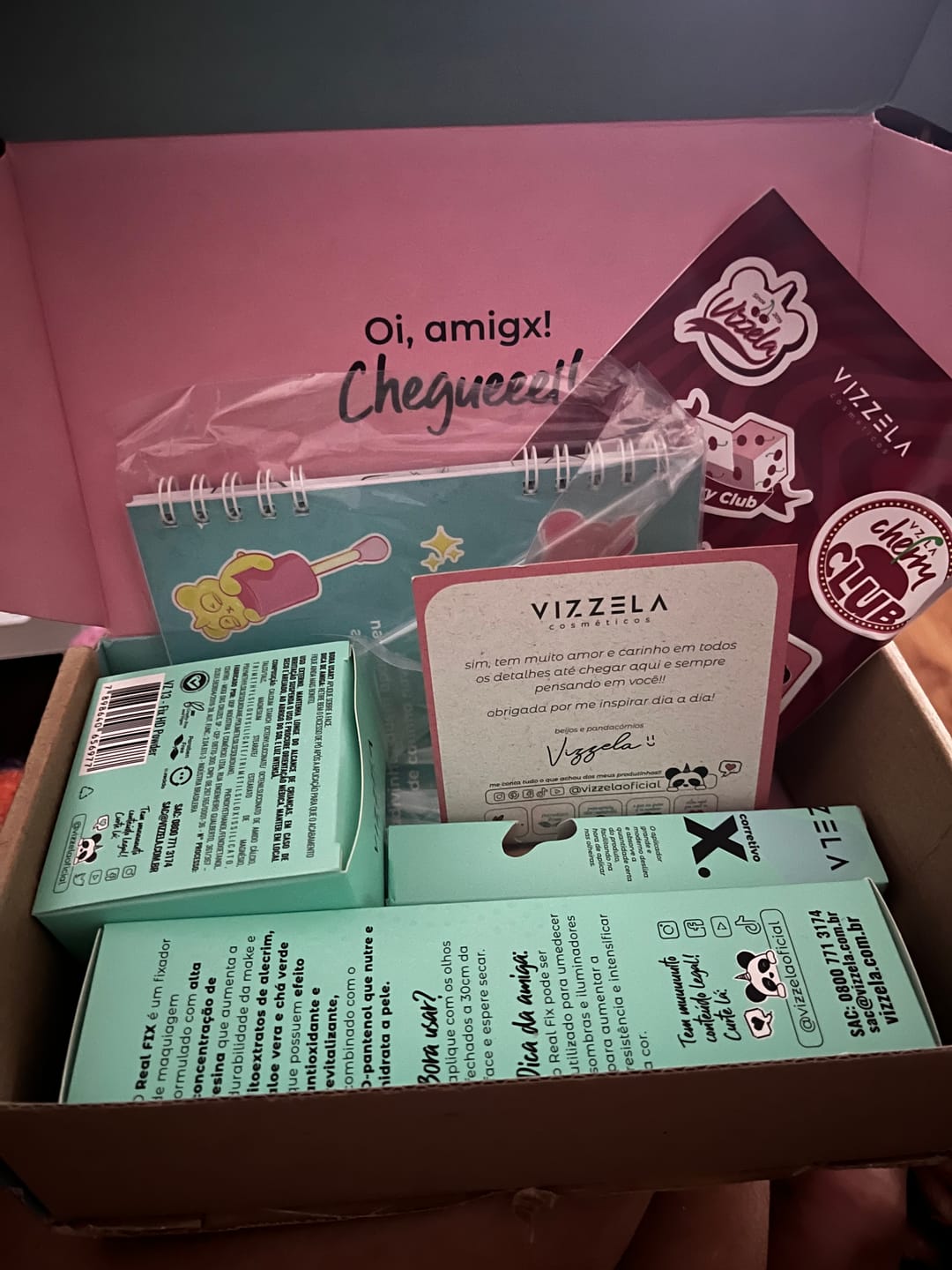 Customer photo review of Fix HD Powder - Vizzela