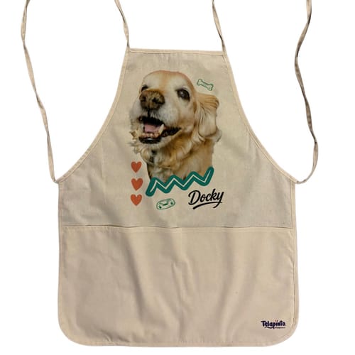 Customer photo review of Delantal  Personalizado Mascota