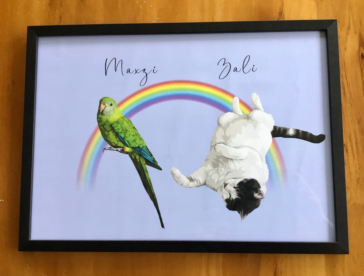 Customer photo review of Memorial Portrait
