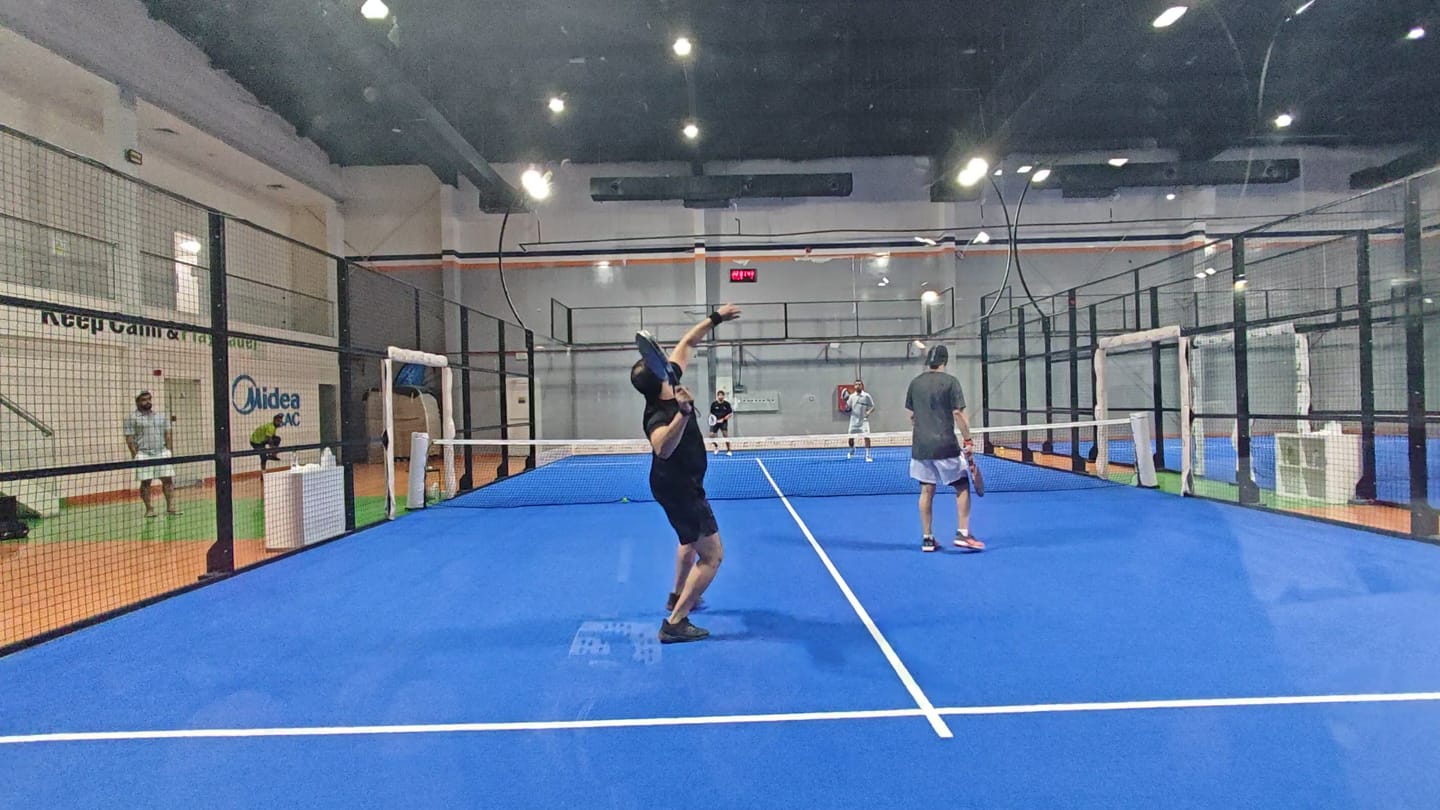 Customer photo review of Padelcam® - Supporto Video Padel