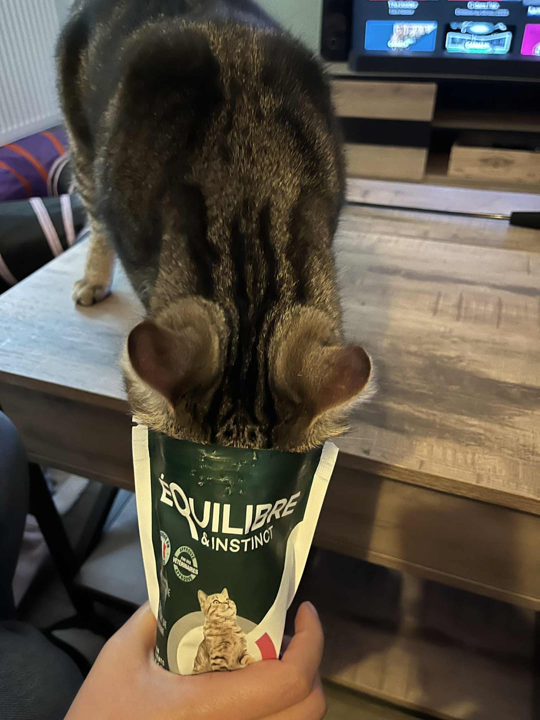 Customer photo review of Friandises riches en saumon (Chat adulte)