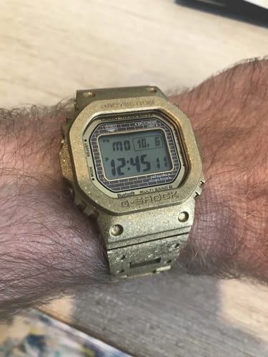 Customer photo review of Casio G-SHOCK 40th Anniversary Limited Edition Watch GMWB5000PG-9D
