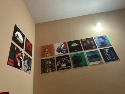 Customer photo review of PLAYLIST - ALBUM COVER PRINTS - CUSTOM WALL COLLAGE POSTERS