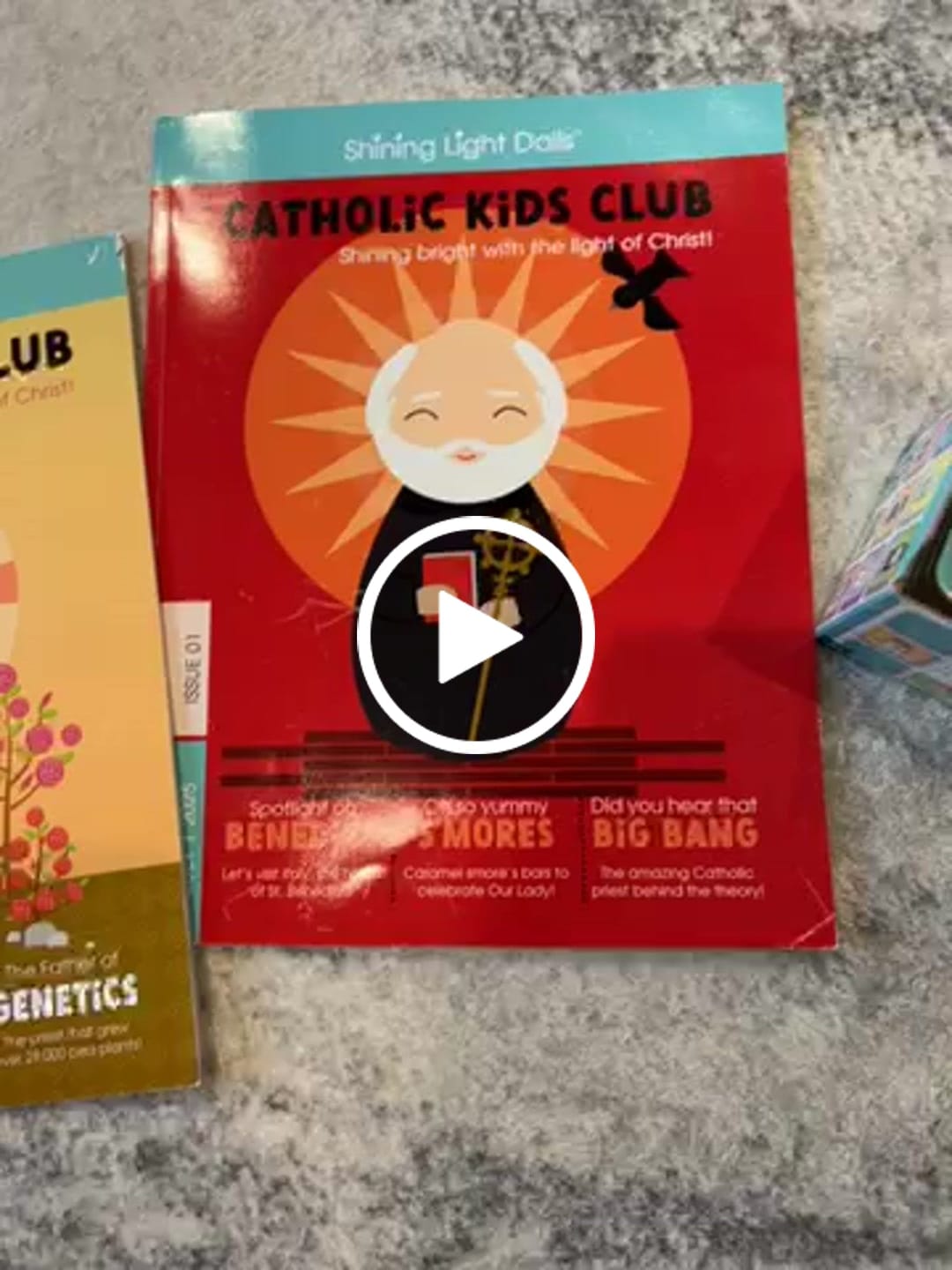Customer video review of Catholic Kids Club Magazine 1-Year Subscription (12 issues- 1 per month)