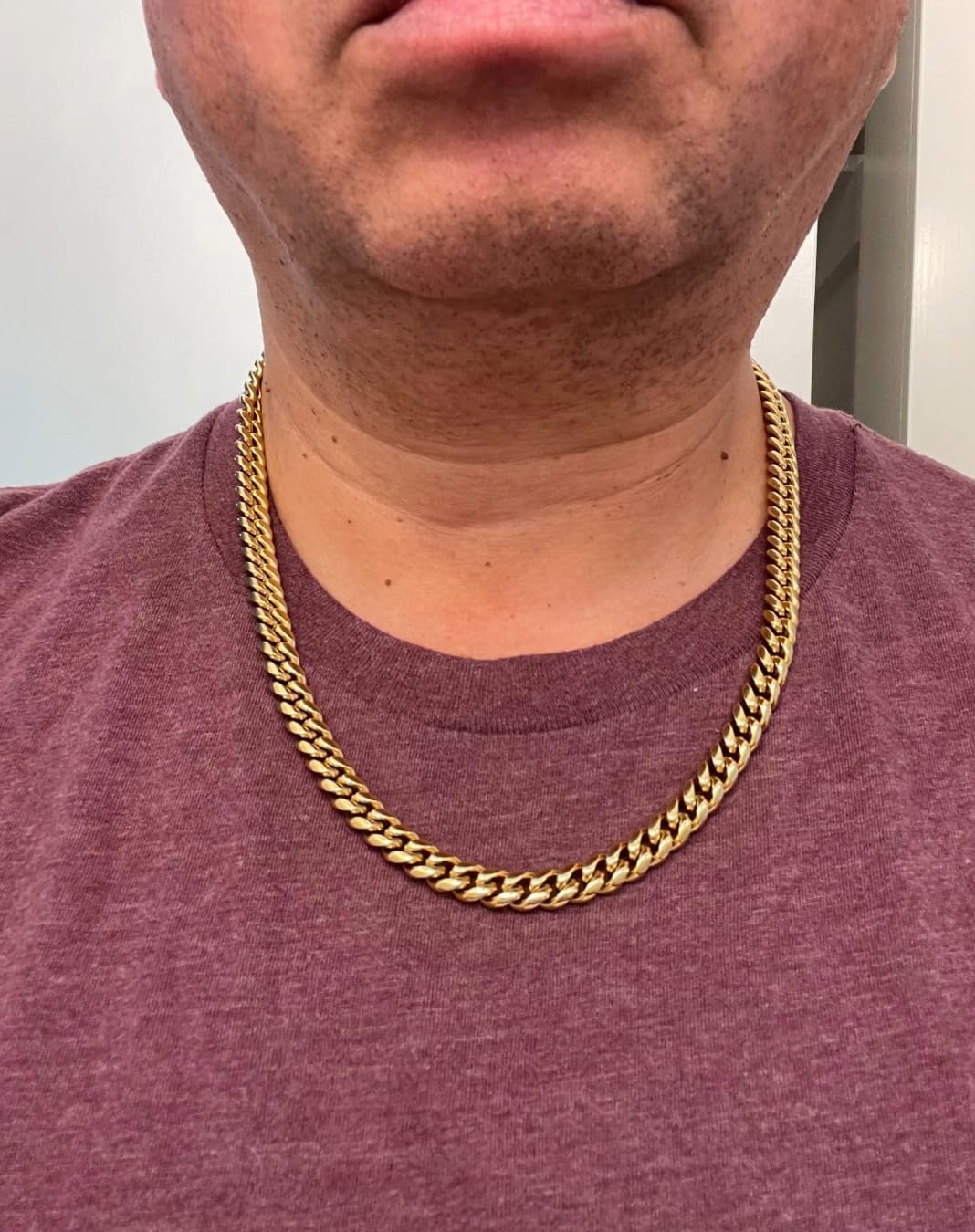 Customer photo review of Promise Necklace Men + Gift Box