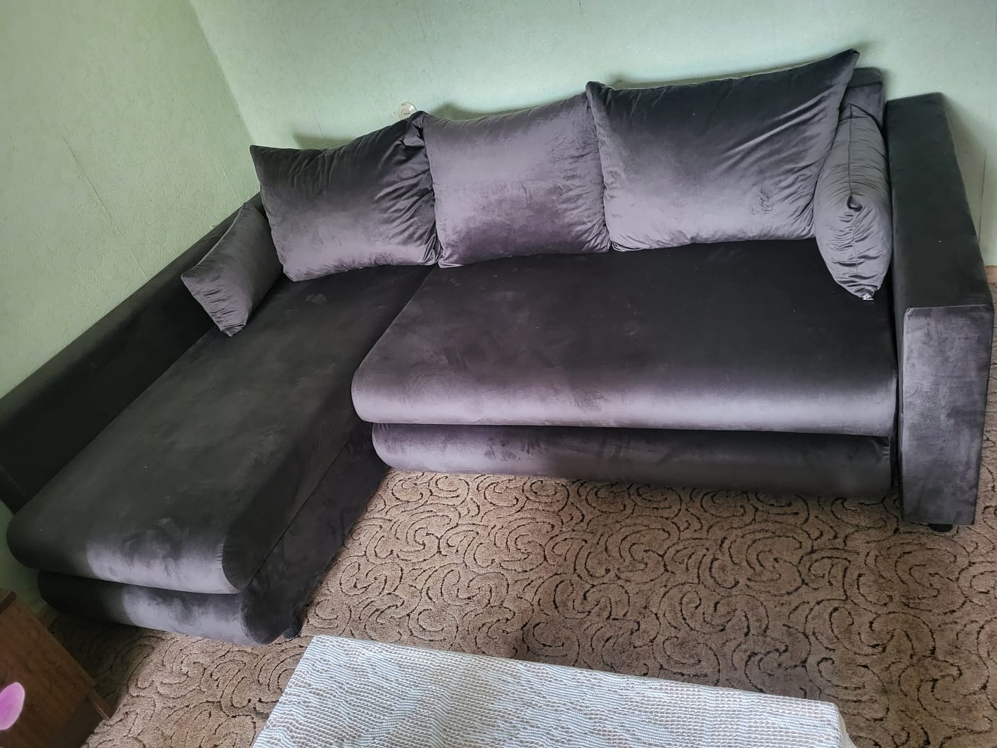 Customer photo review of Minkštas kampas NINA-2
