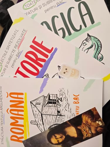 Recenzie cu fotografie de la un client despre Pachet Bacalaureat (Română + Istorie + Logică) Bacademia