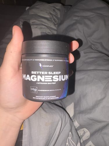 Zákaznická recenze s fotkou produktu Sleep Magnesium