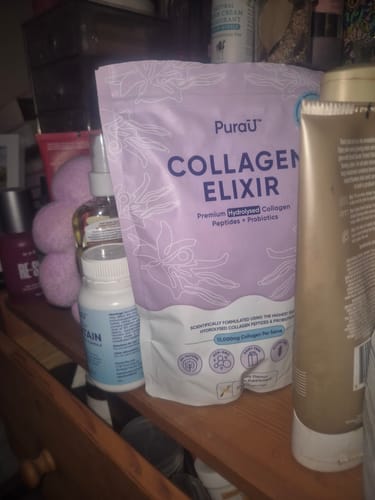 Customer photo review of Collagen Elixir™ - Vanilla