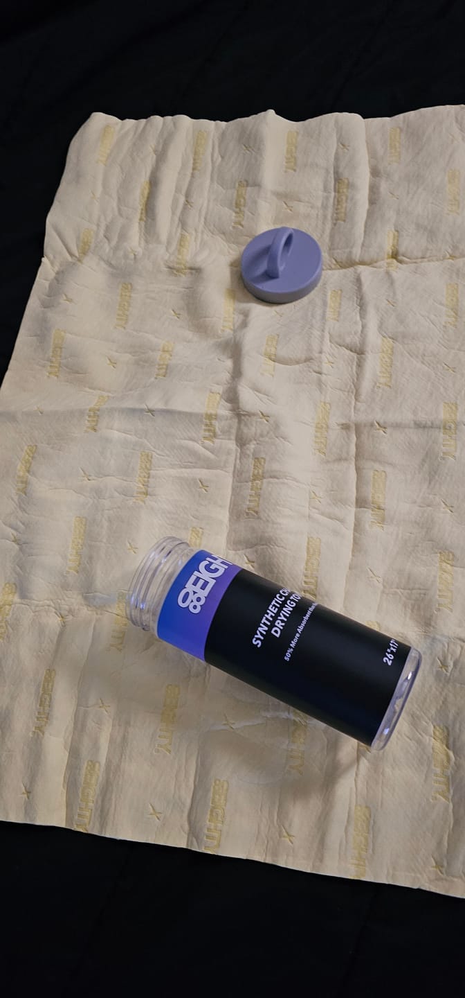 Customer photo review of 80eighty® Synthetic Chamois Towel
