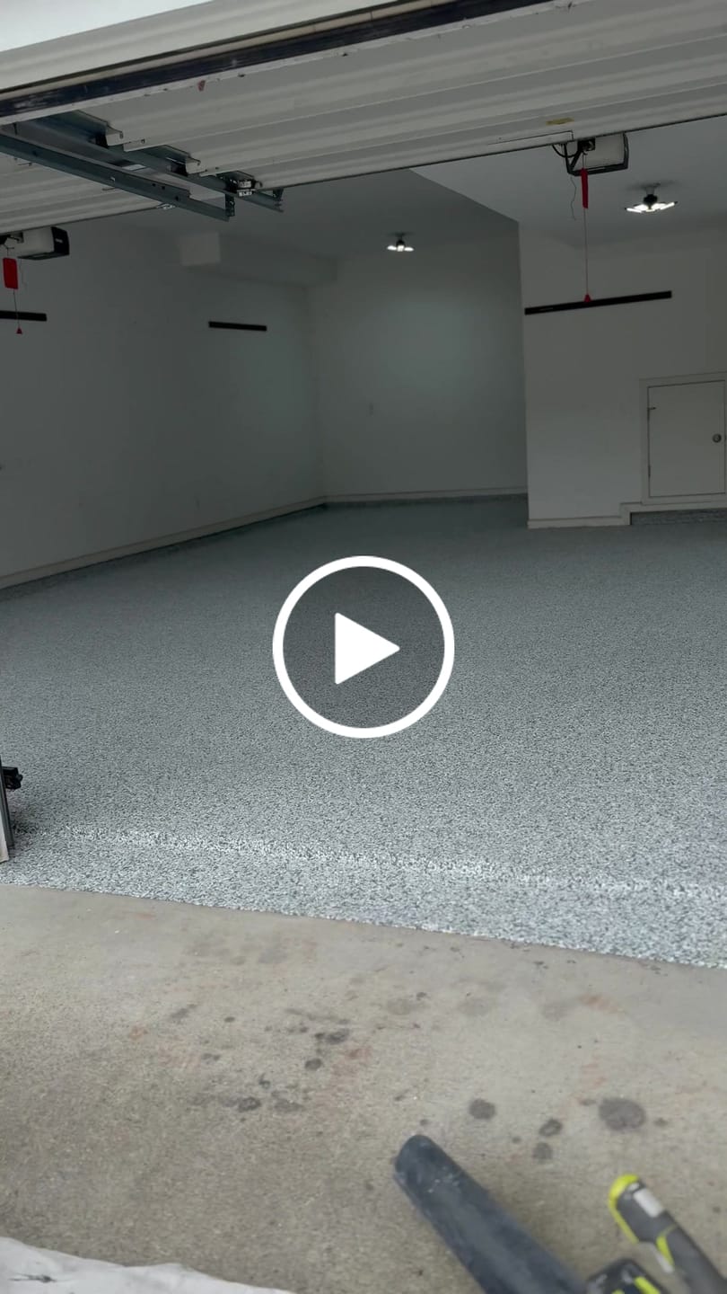 Customer video review of Polyaspartic Floor Coating - Rockhard Garage Poly 2 Gal. Kit