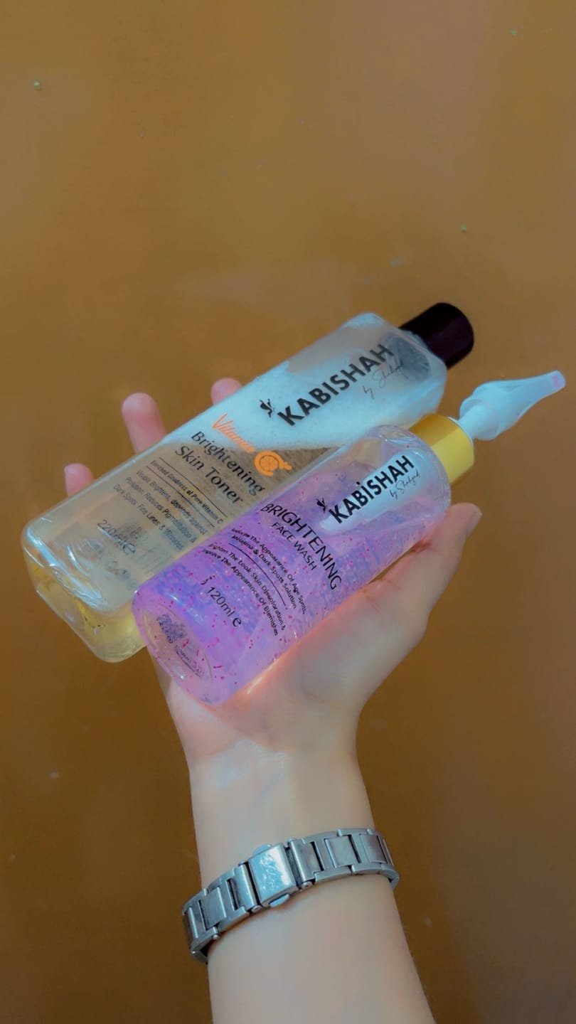 Customer photo review of Bright & Even Skintone Kit