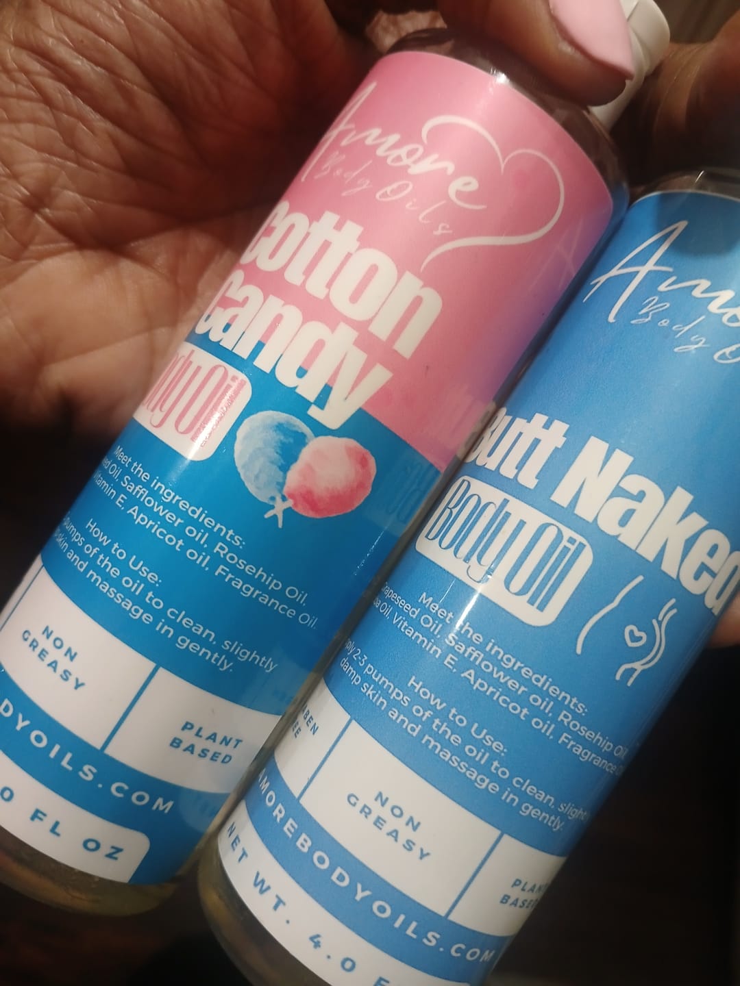 Customer photo review of Butt Naked - Body Oil
